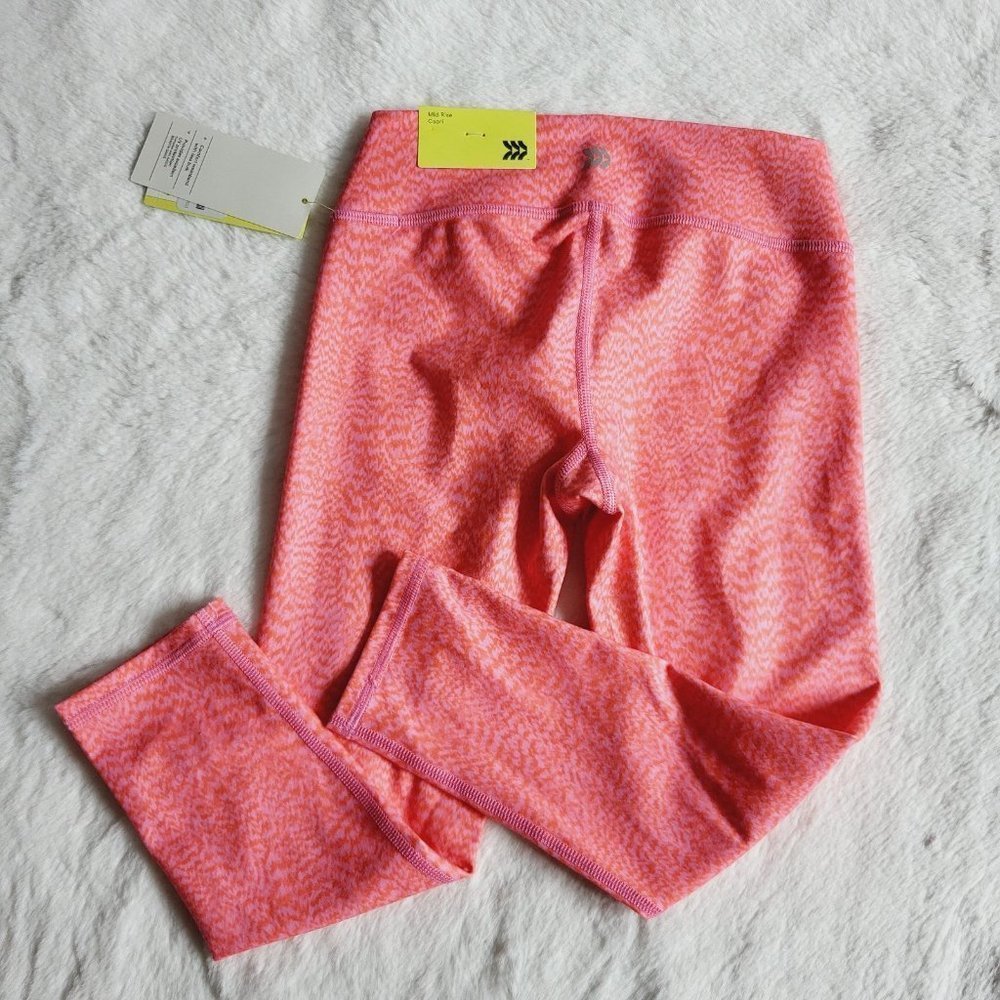 All In Motion, Girls' Core Cropped Leggings, 3KIDD-N - Picture 3 of 6